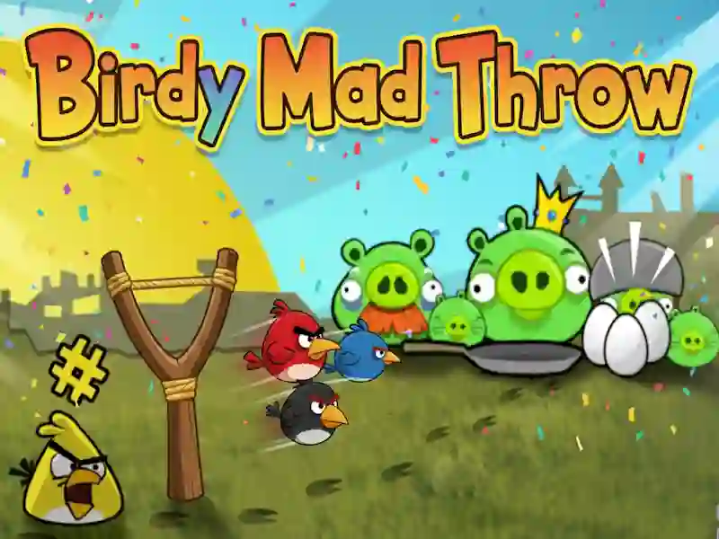 Igra Birdy Mad Throw online