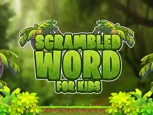 Igra Scrambled Word For Kids online