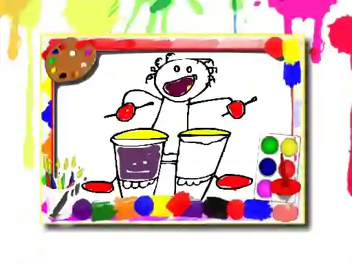 Igra Music Coloring Book online