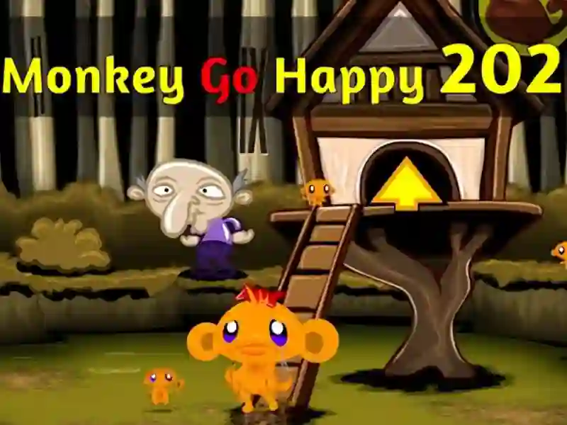 Igra Monkey Go Happy Stage 202 online