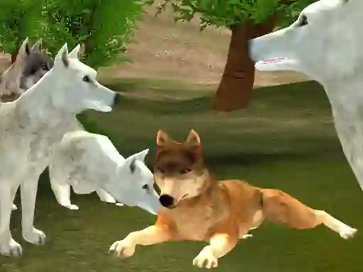 Igra Wild Wolves Hunger Attack online