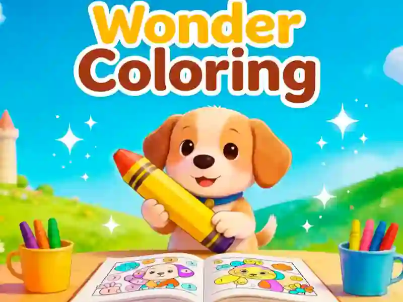 Igra Wonder Coloring online