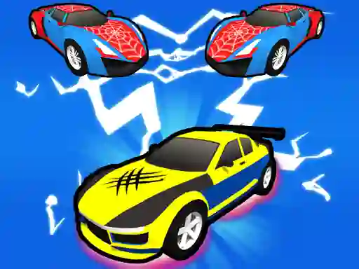Igra Superhero Car Merge Master online