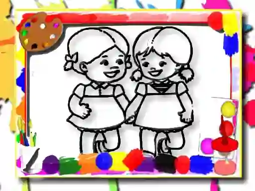 Igra Kids Coloring Time online