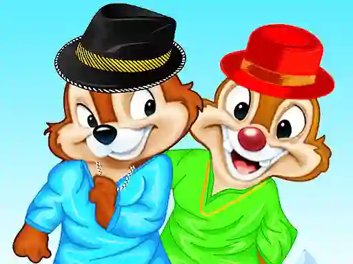 Igra Chip n Dale Dressup online