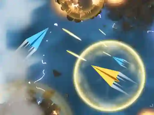 Igra Paper Plane Scrimmage online