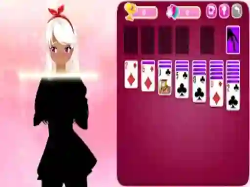 Igra Solitaire Girls 2 online