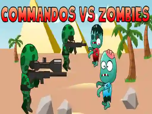 Igra Commandos vs Zombies online