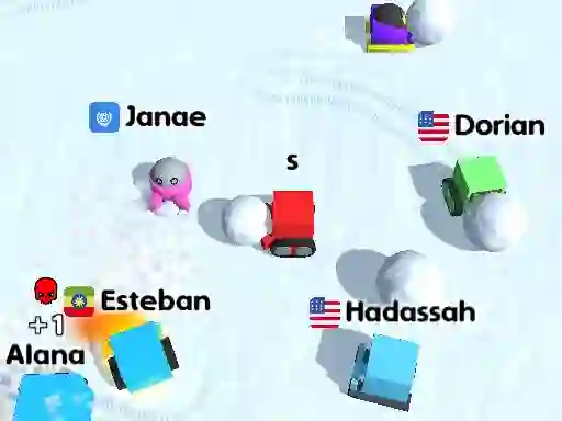 Igra Snow War.io online