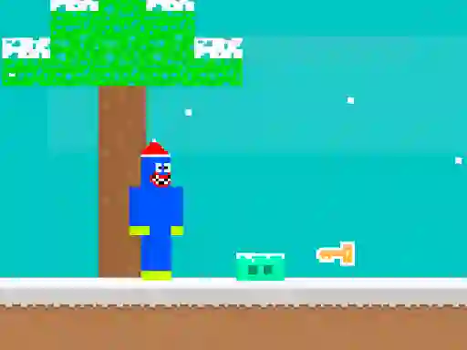 Igra Noob Huggy Winter online