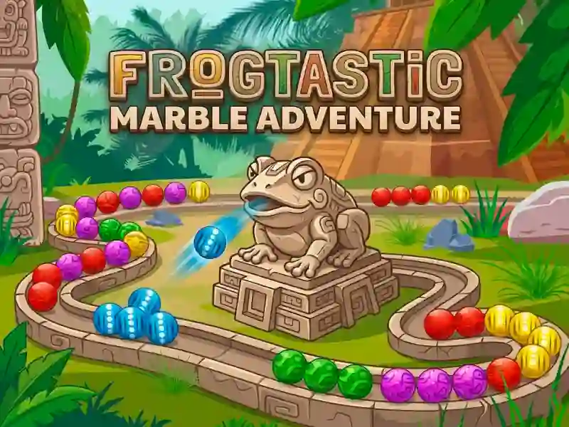 Igra Frogtastic Marble Adventure online