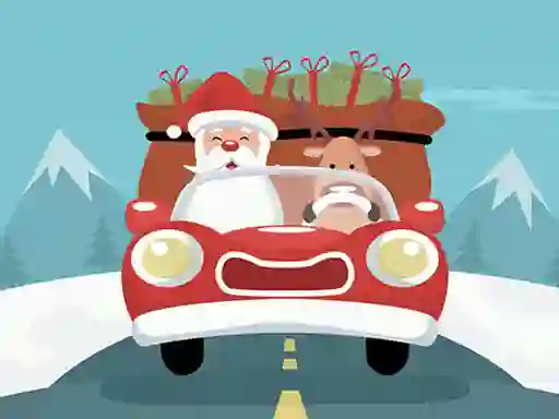 Igra Santa Giving Presents Jigsaw online