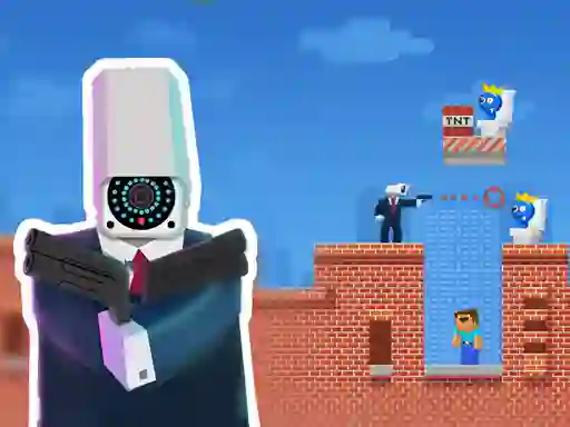 Igra Cameraman vs Toilets Puzzle online