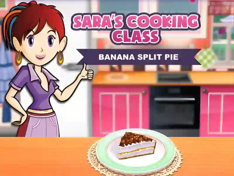 Igra Banana Split Pie: Sara`s Cooking Class online