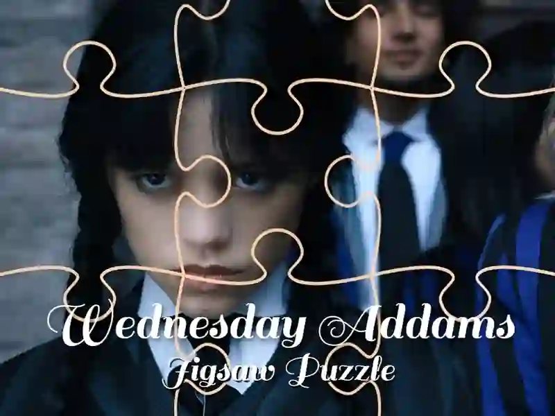 Igra Wednesday Addams Jigsaw Puzzle online