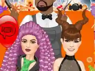 Igra Jenner Sisters Spooky Hairstyles online