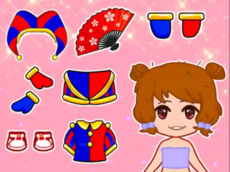 Igra Lovely Doll Dress Up Game online