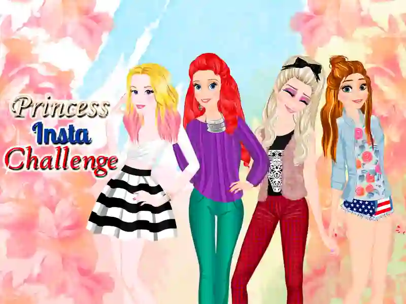 Igra Princesses: Instagram Challenge online