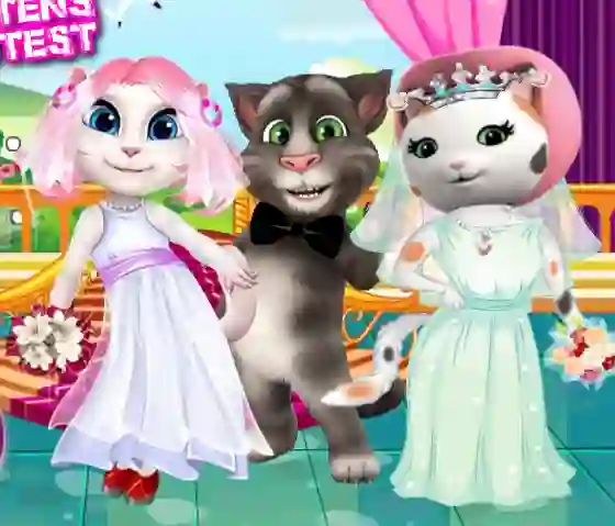 Igra White Kittens Bride Contest online