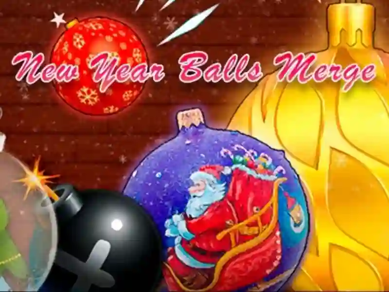 Igra New Year Balls Merge online