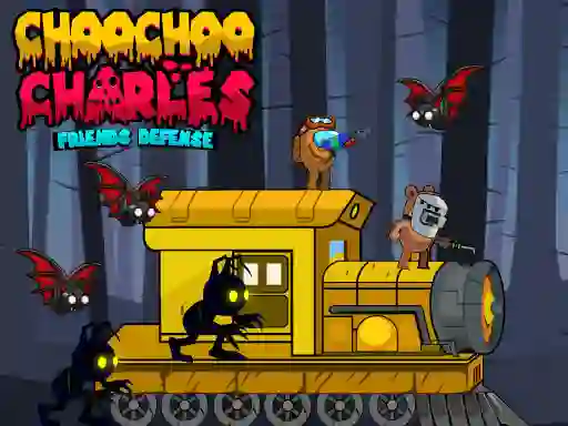 Igra Choochoo Charles Friends Defense online