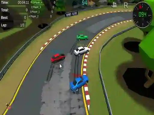 Igra Fantastic Pixel Car Racing online