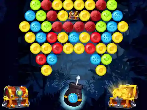 Igra Bubble Shooter Golden Chests online