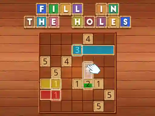 Igra Fill In the holes online