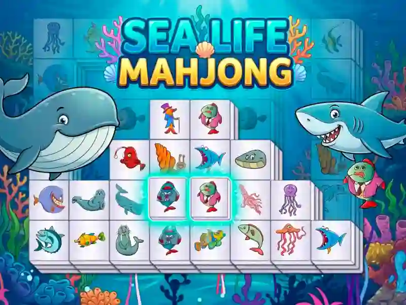 Igra Sea life mahjong online