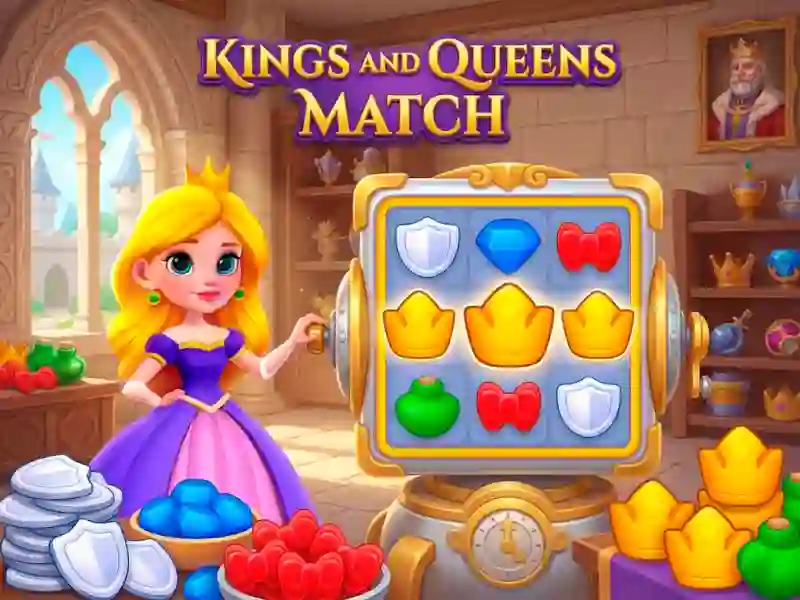 Igra Kings and Queens Match online