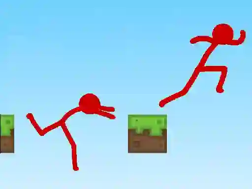 Igra Stickman Parkour online
