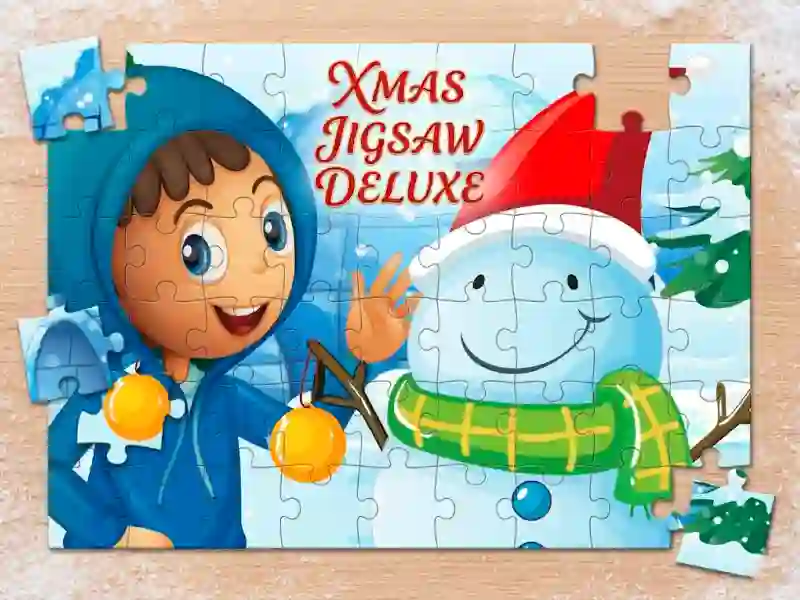 Igra Xmas jigsaw deluxe online