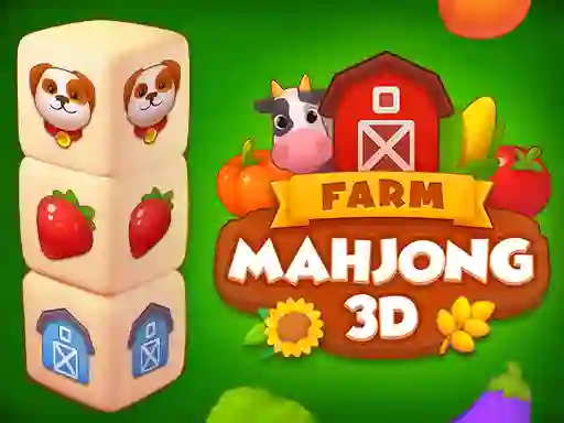 Igra Farm Mahjong 3D online