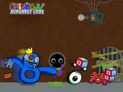 Igra Rainbow Alphabet Lore online