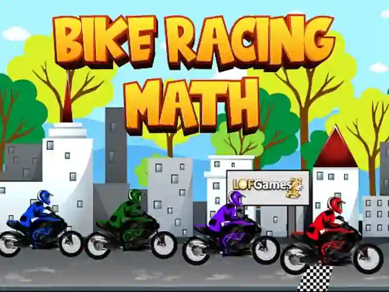 Igra Bike Racing Math online
