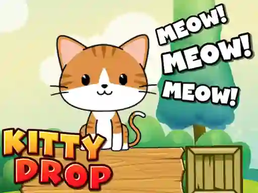 Igra Kitty Drop save the Kat online