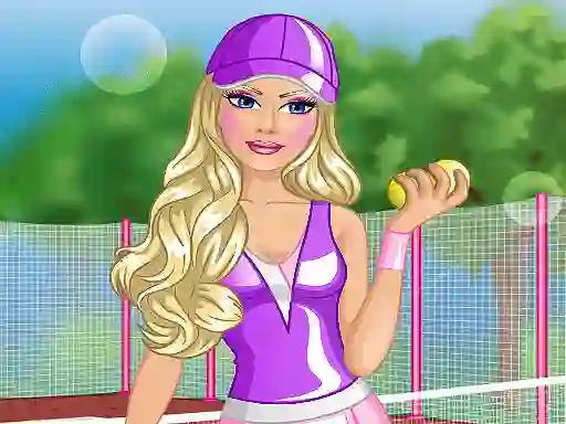 Igra Barbie Tennis Dress online
