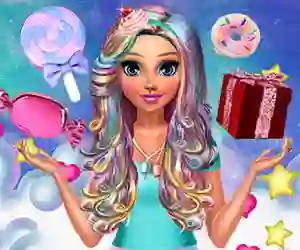 Igra Katie's Candy Look online