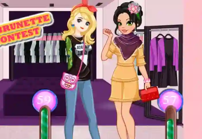 Igra Blonde Vs Brunette Beauty Contest online