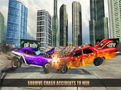 Igra Extreme Car Battle Demolition Derby online