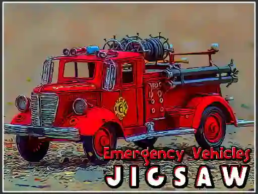 Igra Emergency Vehicles Jigsaw online