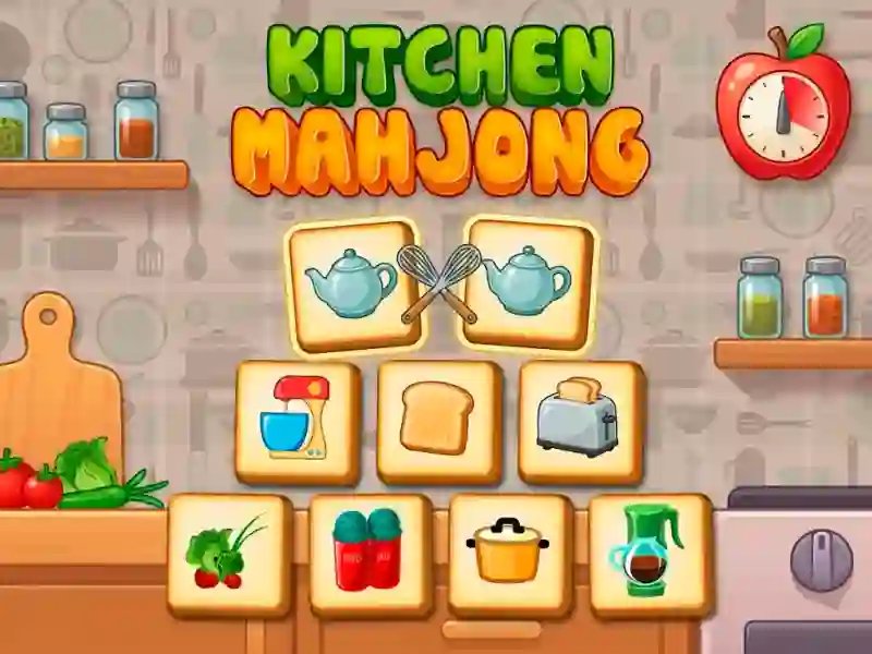 Igra Kitchen mahjong online