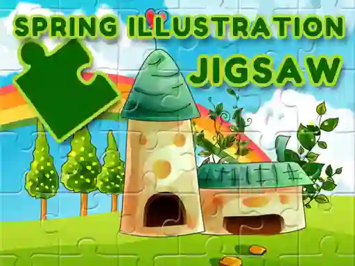 Igra Spring Illustration Jigsaw online