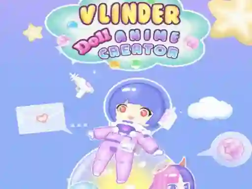 Igra Vlinder Anime Doll Maker online