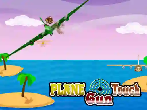 Igra Plane Touch Gun online