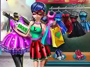 Igra Dotted girl realife shopping online