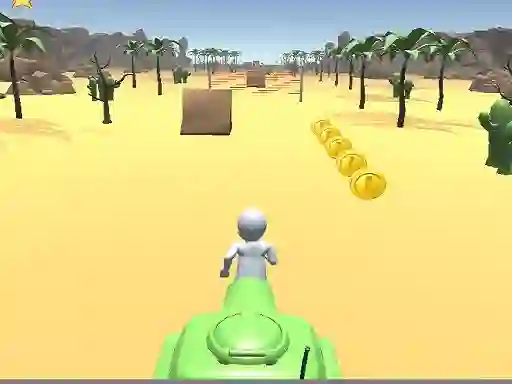 Igra 3D Desert Parkour online