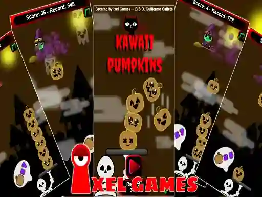 Igra Kawaii Pumpkins online