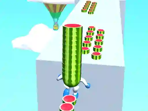 Igra Watermelon Run 3d online