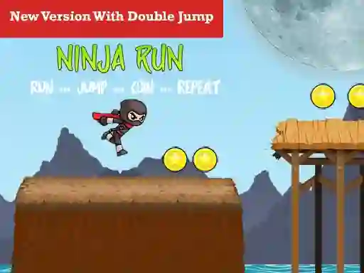 Igra Ninja Run Double Jump online